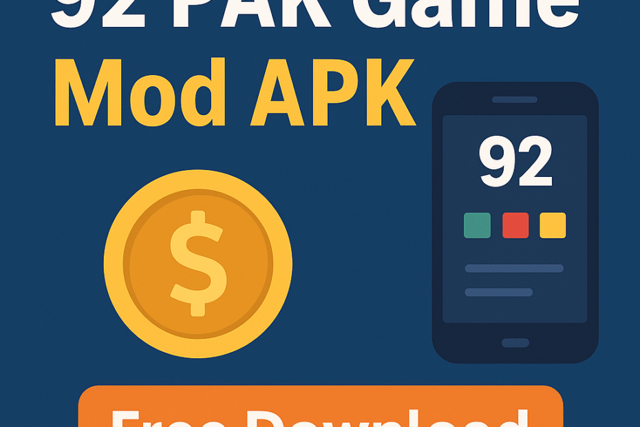 92 PAK Game Mod APK