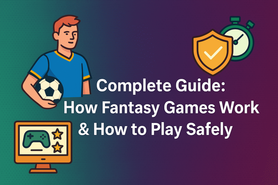 How Fantasy Games Work & How to Play Safely